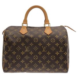Borsa Boston Louis Vuitton Marrone