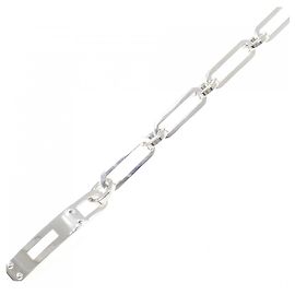 Hermès Hermès Kelly Chaine Pulsera con Charm de Plata Otro