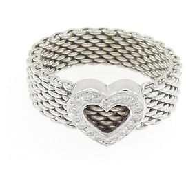 Tiffany & Co. Somerset Heart Band Ring Other