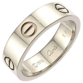 Anillo Love de Cartier en oro blanco de 18K Otro