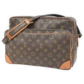 Louis Vuitton Nil Messenger Monogram Canvas GM Marron