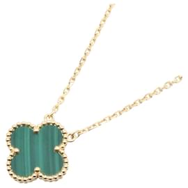 Van Cleef & Arpels Vintage Alhambra Malachite Necklace Other