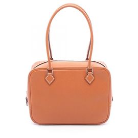 Hermès Bolsa Hermes Mini Plume 20 Brick Marrom