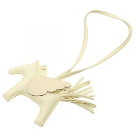 Hermès Charm per borsa Hermes Rodeo Pegasus PM Jaune Milton Giallo