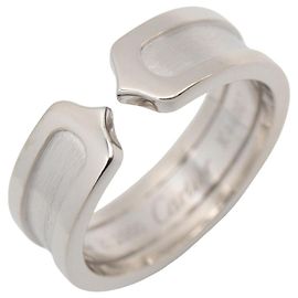 Anillo Cartier C2 en oro blanco de 18K Plata