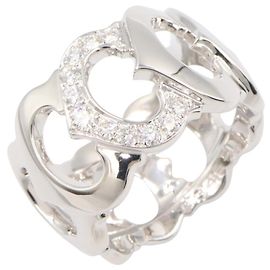 Anello Cartier C de Diamond Argento Altro