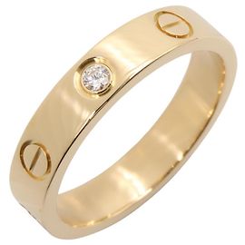 Anillo Cartier Mini Love Dorado Otro