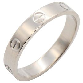 Cartier Mini Love Ring aus 18K Weißgold Silber