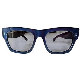 Gucci GG1793S Square Sunglasses - Ocean Blue Blue