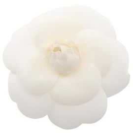 Broche Camélia Chanel Blanc