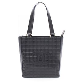 Sac cabas Chanel Chocolate Bar Noir