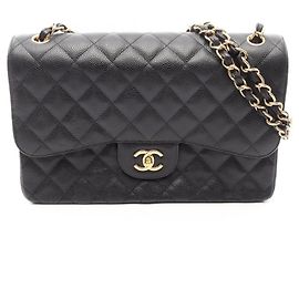 Borsa a Spalla Chanel Classic Double Flap Nero