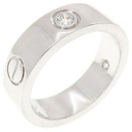 Anillo Cartier Love con medio diamante Otro