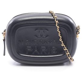 Mini sac caméra Chanel Noir