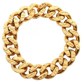 Céline Bracelet à breloques Celine plaqué or Doré
