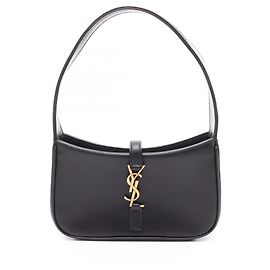 Yves Saint Laurent Mini Hobo Handbag Black