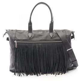 Yves Saint Laurent Ledertasche Tote Schwarz