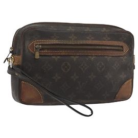 LOUIS VUITTON Monogram Marly Dragonne GM Clutch Bag M51825 LV Auth ar14098 Monograma