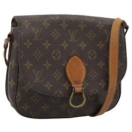 LOUIS VUITTON Bolsa de Ombro Monogram Saint Cloud GM M51242 LV Auth 194563 Monograma