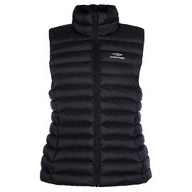 Balenciaga ärmellose Steppjacke Schwarz