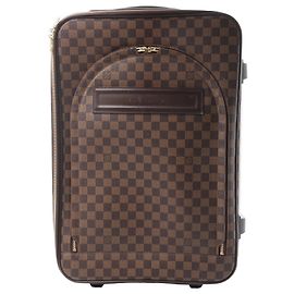 Sac de voyage Louis Vuitton Pegase 60 Damier Ebene marron N23255 Marron