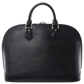 Louis Vuitton Alma PM Epi Leather Handbag in Black M52142 Grey