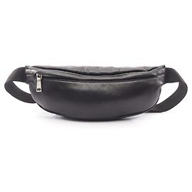 Borsa a tracolla Prada Triangle in pelle nera Nero
