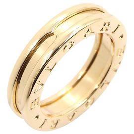 Bulgari Bvlgari B-zero1 18K Yellow Gold Band Ring Golden