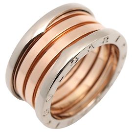 Bulgari Anello Bvlgari B-zero1 3-Band Argento D'oro
