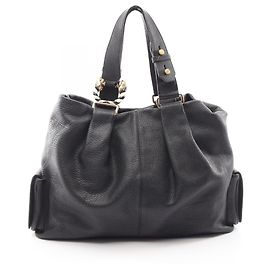 Bulgari Sac cabas Bvlgari Leoni Noir