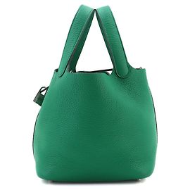 Autre Marque Bolsa Piko Hermes Picotin Lock PM Verde
