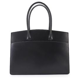 Hermès Borsa Tote Hermes White Bass PM Nero Bianco