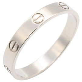Cartier Mini Love Ring aus 18K Weißgold Silber