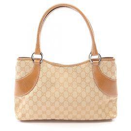 Borsa Tote Gucci GG Canvas Marrone Beige