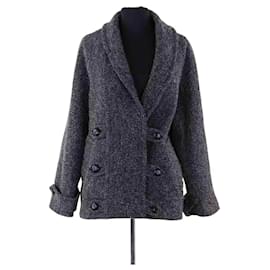 SéZane Grey Wool Coat Grey