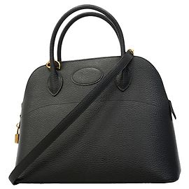 Hermès Hermes Bolide 31 Handbag Black