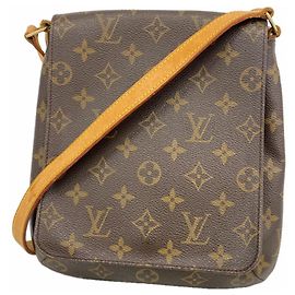 Bolsa de Ombro Louis Vuitton Monogram Musette Salsa Marrom