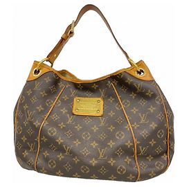 Bolsa de Ombro Louis Vuitton Monogram Galliera PM Marrom
