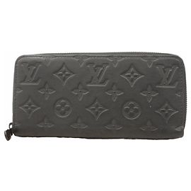 Cartera Zippy Louis Vuitton Monogram Shadow Negro