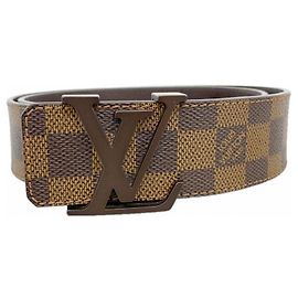 Cintura Louis Vuitton Damier in Ebene Damier ebene