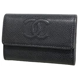 Monedero negro Chanel Negro