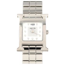 Reloj Hermès H HH1.210 Acero Inoxidable Plata