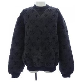 Sudadera de shearling Monogram Louis Vuitton Castaño