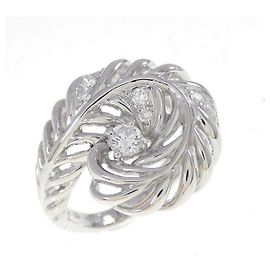 Autre Marque Anillo Heiwado Platinum950 Diamond Plata