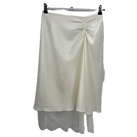 Autre Marque Jupe blanche SIR. Blanc