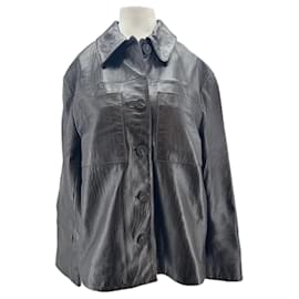 Autre Marque HUSH Brown Leather Jacket S Brown
