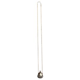 Judith Leiber Collana portapillole in oro e cristalli Swarovski Chateline D'oro