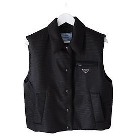 Prada Re-Nylon Vest Black