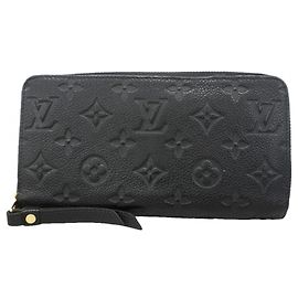 Cartera Zippy Louis Vuitton Monogram Empreinte Negro