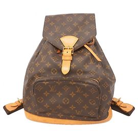 Louis Vuitton Monogram Montsouris GM Backpack Brown